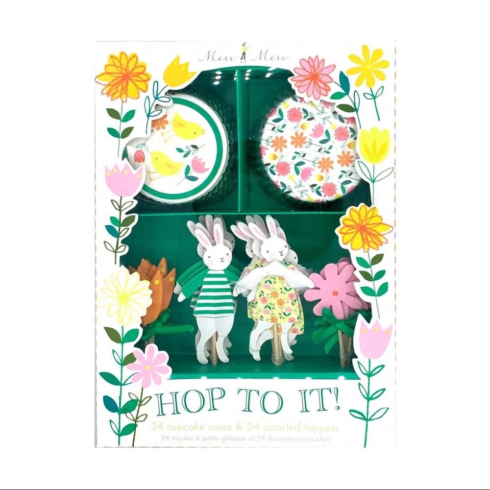 Meri Meri Easter Bunny Cupcake Kit 24u